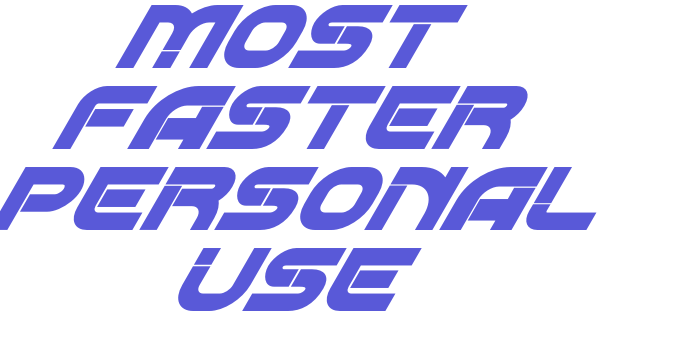 Most Faster Personal Use Font Download