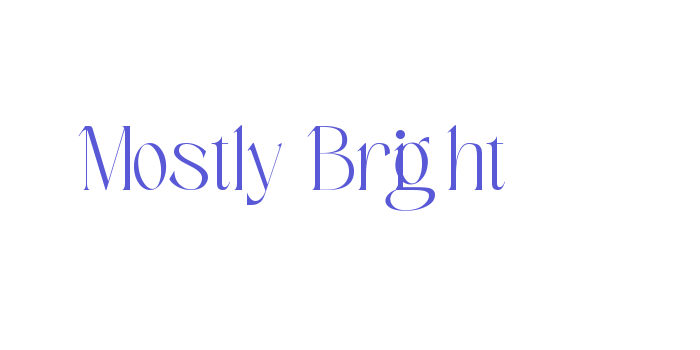 Mostly Bright Font Download