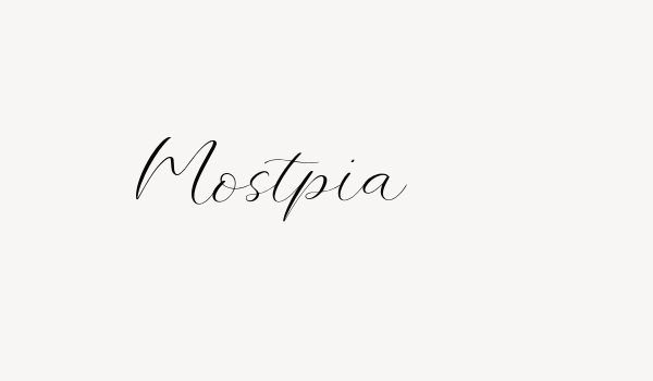 Mostpia Font