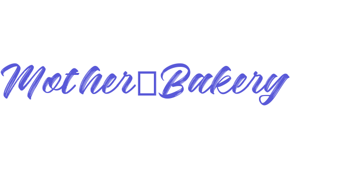 Mother_Bakery Font Download