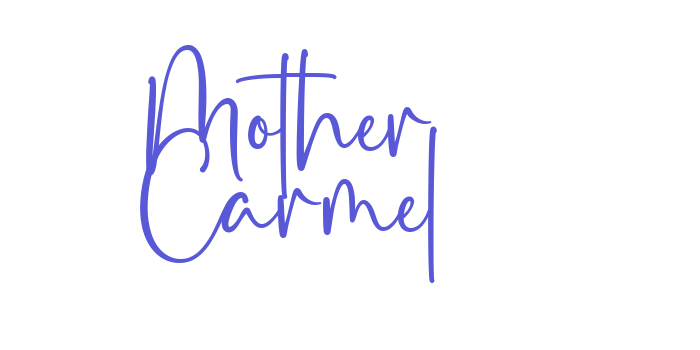 Mother Carmel Font Download