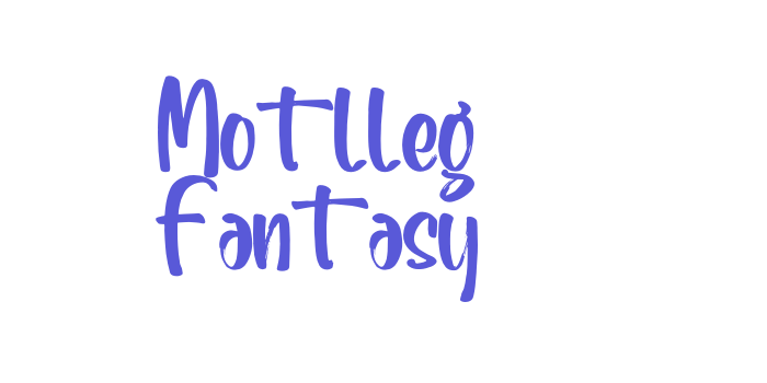 Motlleg Fantasy Font