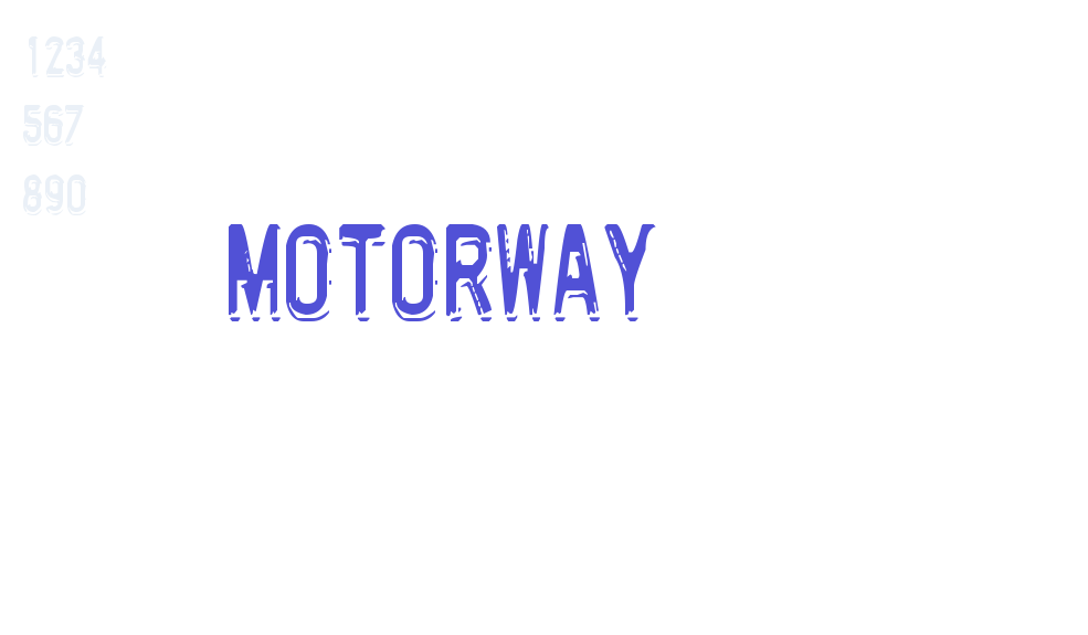 Motorway-font-download