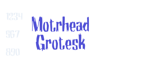 Motrhead Grotesk-font-download