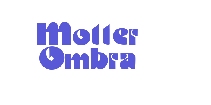 Motter Ombra Font Download