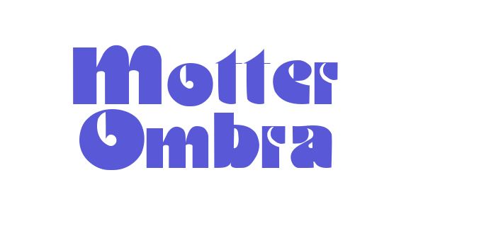 Motter Ombra Font