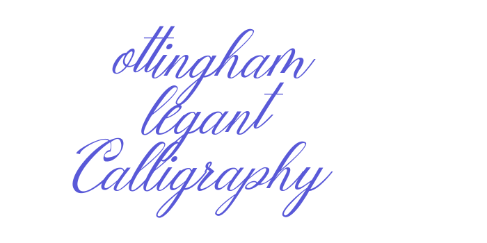 Mottingham Elegant Calligraphy Font Download