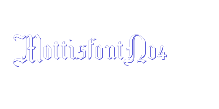 MottisfontNo4 Font Download