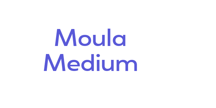 Moula Medium Font Download