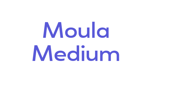 Moula Medium Font