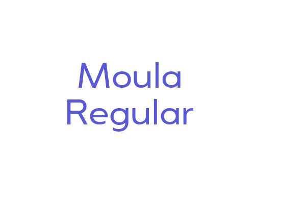 Moula Regular Font