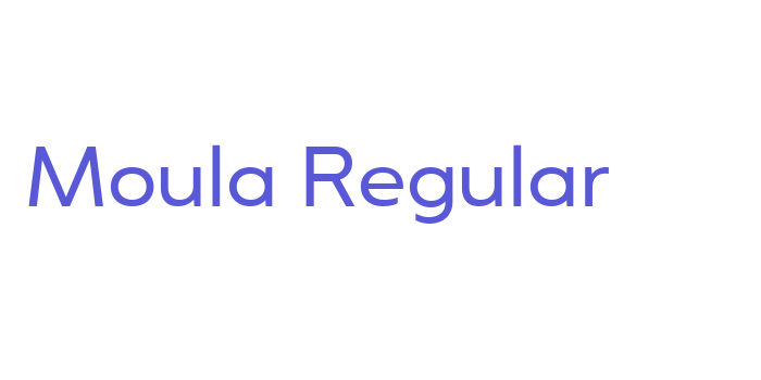 Moula Regular Font Download