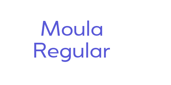 Moula Regular Font