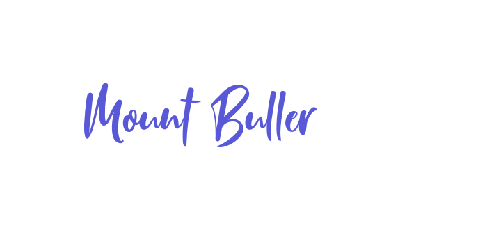 Mount Buller Font Download