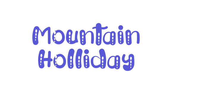 Mountain Holliday Font Download