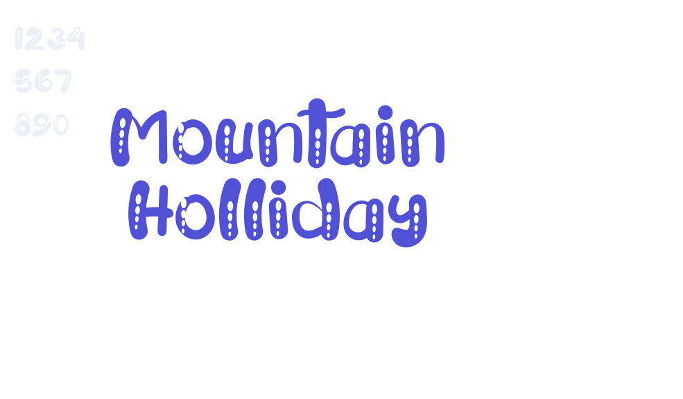 Mountain Holliday-font-download