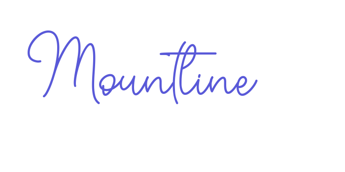 Mountline Font Download