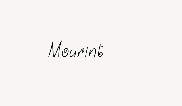 Mourint Font