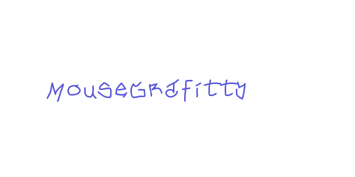 MouseGrafitty Font Download