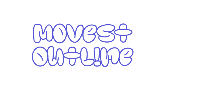 Movest Outline Font Download