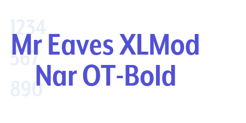 Mr Eaves XLMod Nar OT-Bold-font-download
