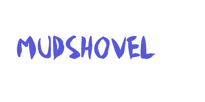 Mudshovel Font Download