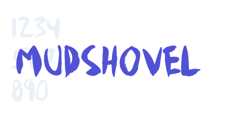 Mudshovel-font-download