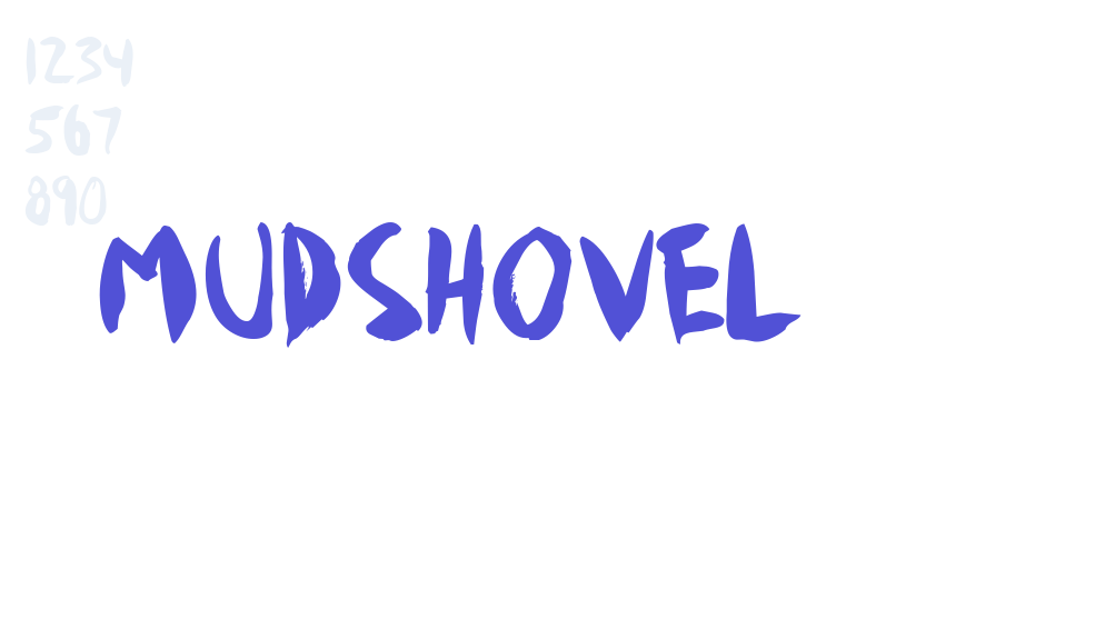 Mudshovel-font-download