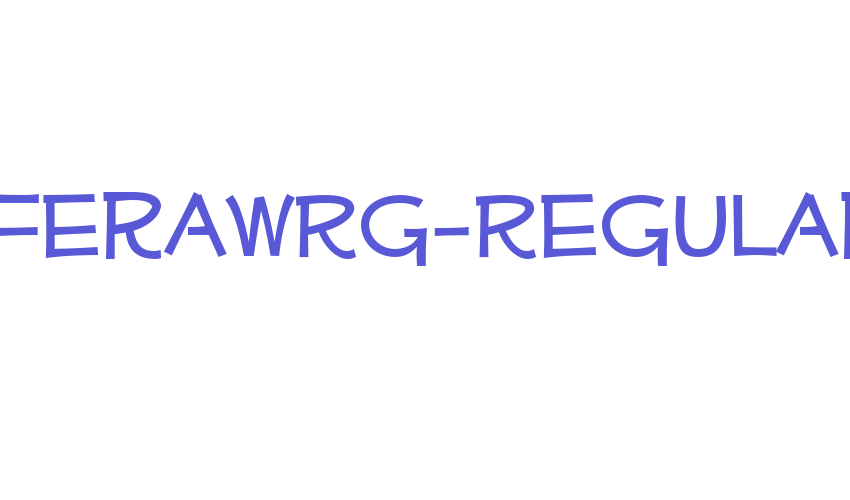 MufferawRg-Regular Font