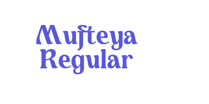 Mufteya Regular Font Download