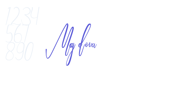 Mugelova font free