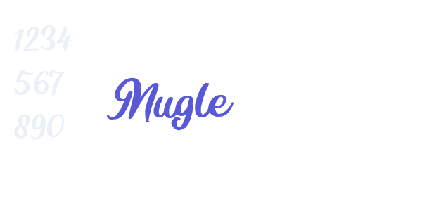 Mugle font free