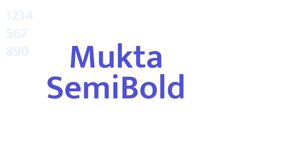 Mukta SemiBold-font-download