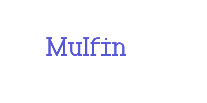 Mulfin Font Download