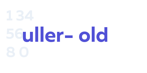 Muller-Bold-font-download