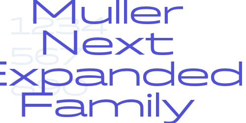 Muller Next Expanded Family-font-download