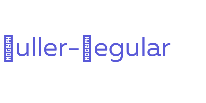 Muller-Regular Font Download