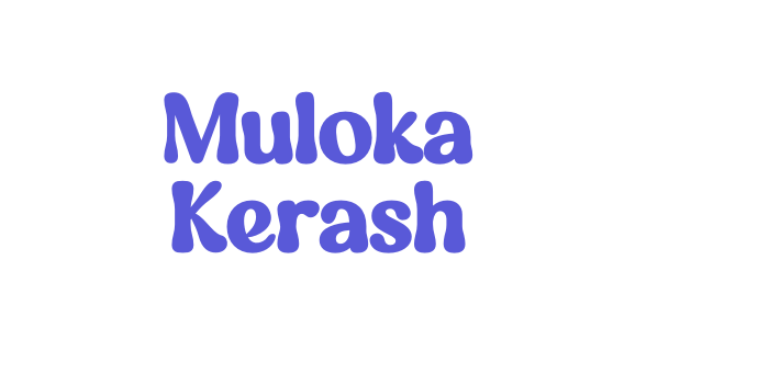 Muloka Kerash Font Download