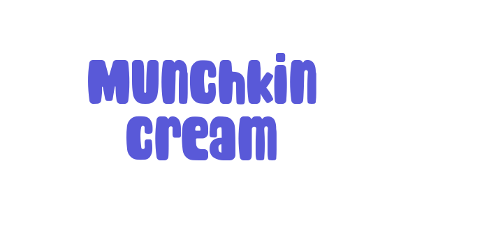 Munchkin Cream Font Download