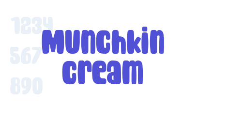 Munchkin Cream-font-download