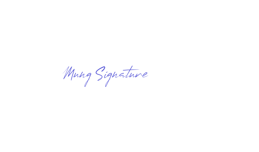 Mung Signature Font Download