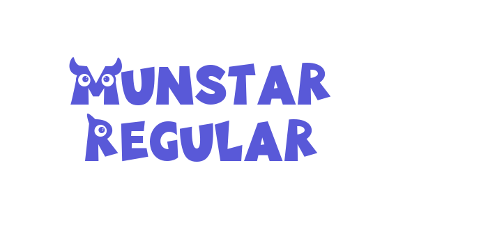 Munstar Regular Font Download