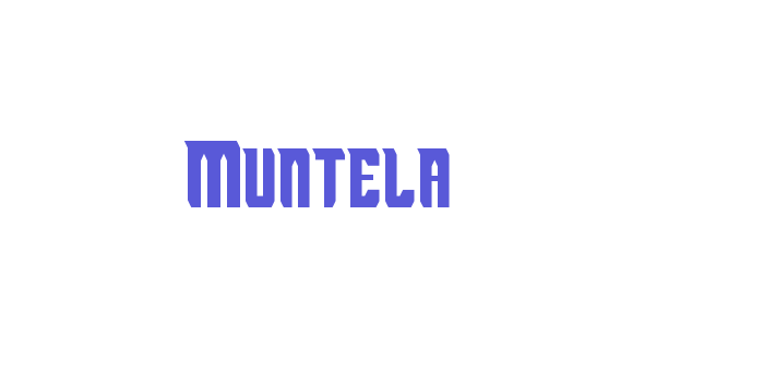 Muntela Font Download