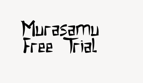 Murasamu Free Trial Font