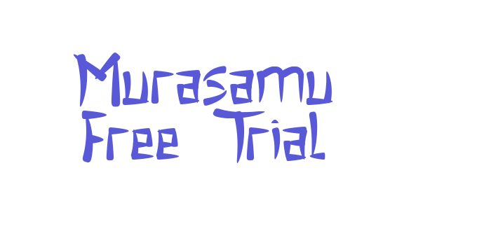 Murasamu Free Trial Font Download