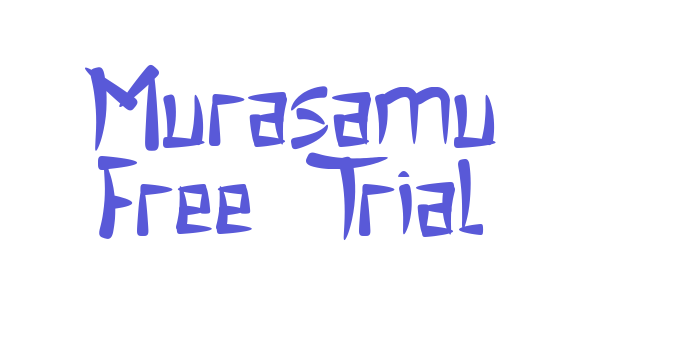 Murasamu Free Trial Font