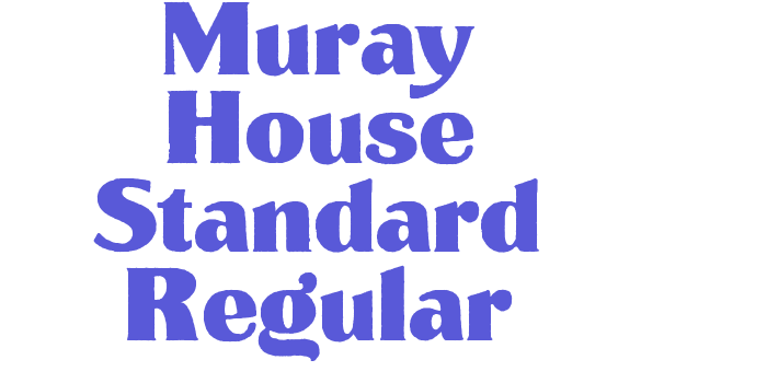 Muray House Standard Regular Font Download