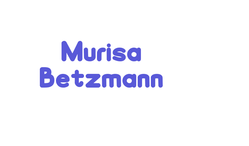 Murisa Betzmann Font