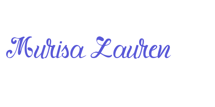 Murisa Lauren Font Download