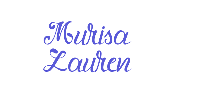 Murisa Lauren Font